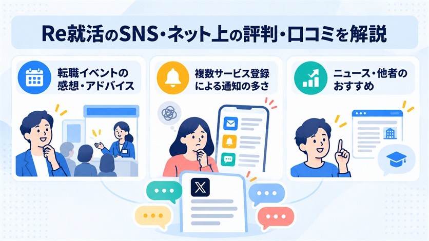 07-Re就活のSNS・ネット上の評判・口コミ4件を解説