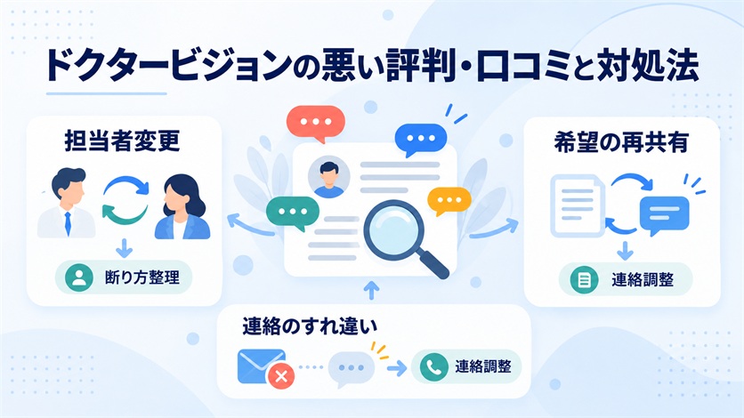 06-ドクタービジョンの悪い評判・口コミ1件と対処法