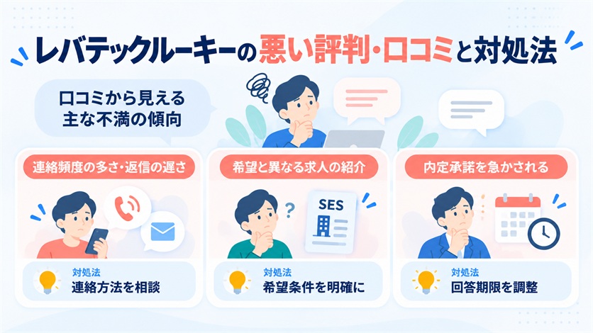 06_レバテックルーキーの悪い評判・口コミ5件と対処法