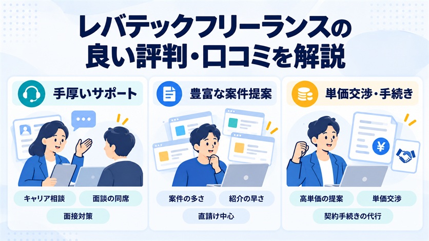 05-レバテックフリーランスの良い評判・口コミ16件を解説
