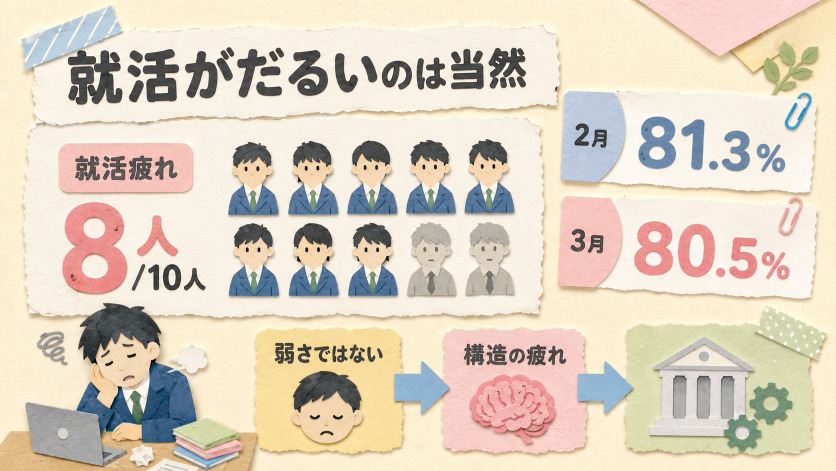就活がめんどくさすぎる・だるい|その感情を全力で肯定する