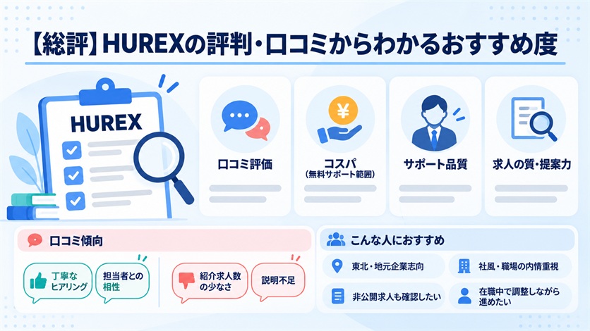 02_【総評】HUREX(ヒューレックス)の評判・口コミからわかるおすすめ度