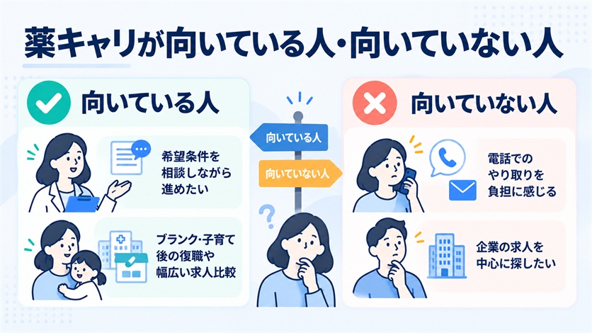 08-薬キャリが向いている人・向いていない人