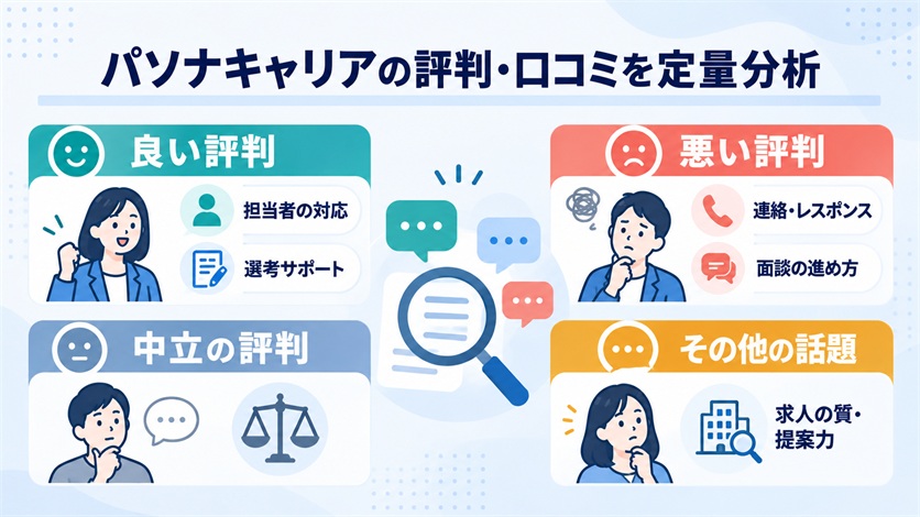 04-パソナキャリアの評判・口コミを定量分析【当サイト調べ28件】