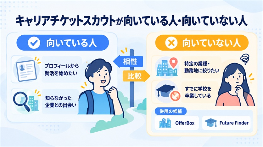 08-キャリアチケットスカウトが向いている人・向いていない人
