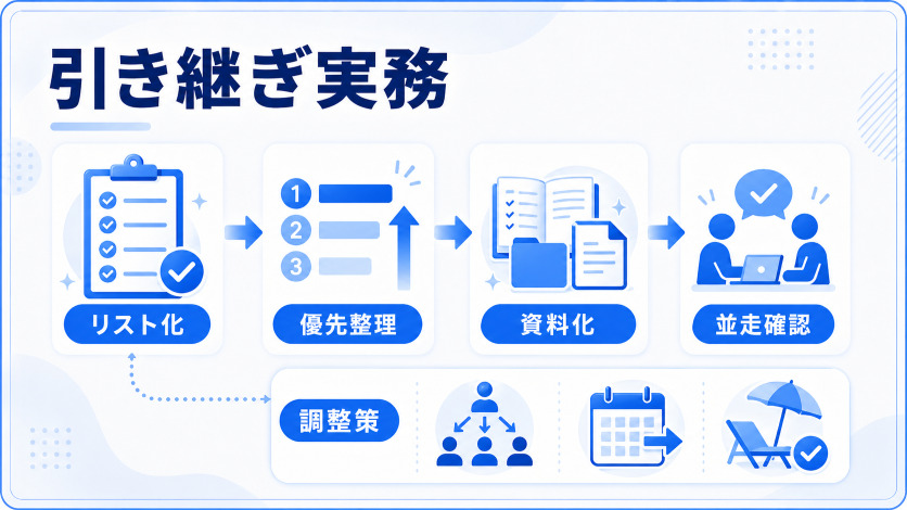 年度末繁忙期でも失敗しない3月転職の引き継ぎ実務