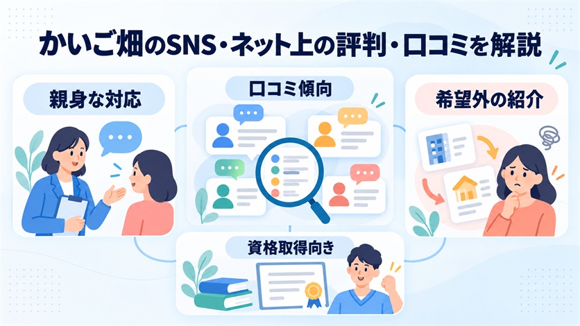 07-かいご畑のSNS・ネット上の評判・口コミ6件を解説