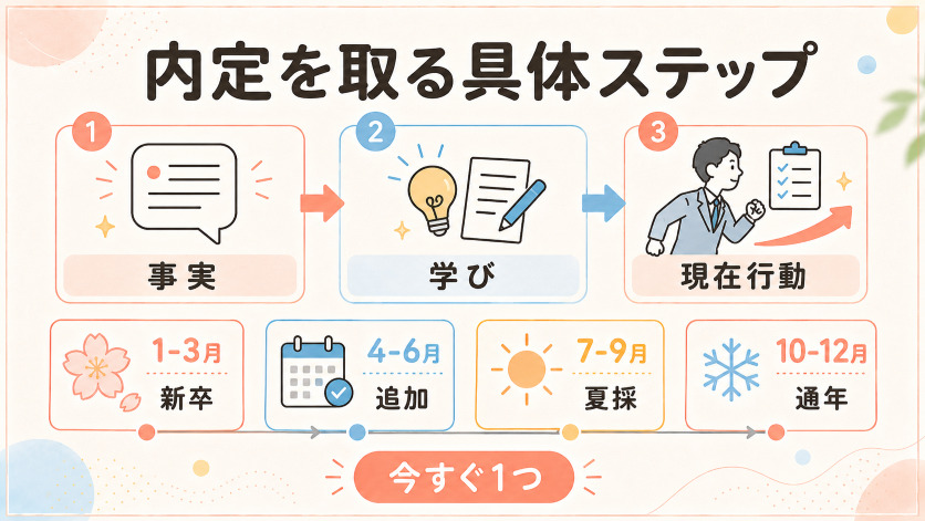 既卒就活で内定を取る具体的ステップ——面接・書類・スケジュール