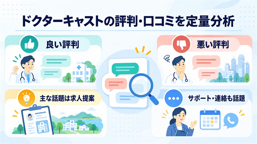 04-ドクターキャストの評判・口コミを定量分析【当サイト調べ14件】