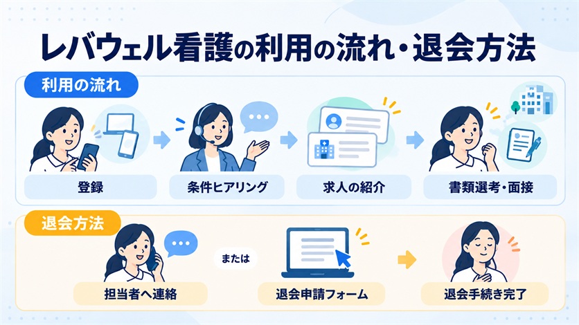 09-レバウェル看護の利用の流れ・退会方法