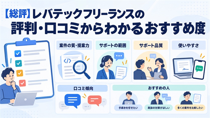 02-【総評】レバテックフリーランスの評判・口コミからわかるおすすめ度