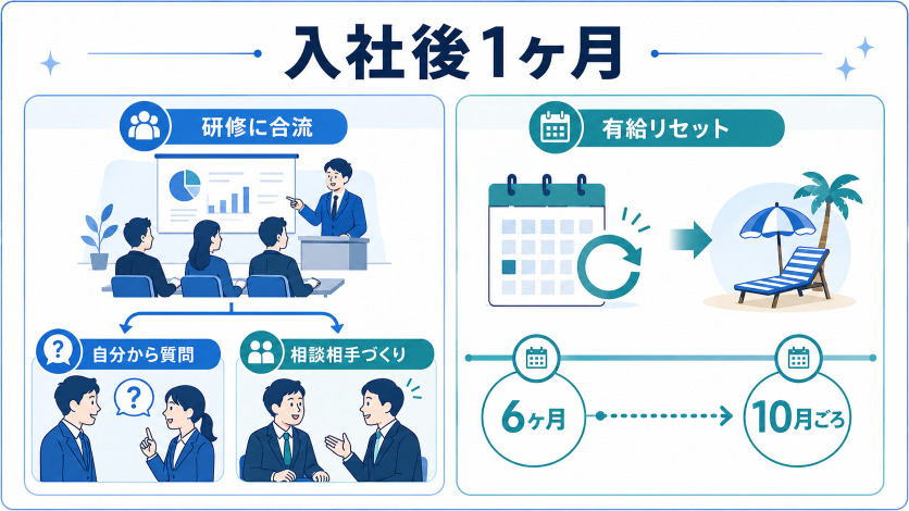 4月転職の入社後1ヶ月|押さえておきたい心構え