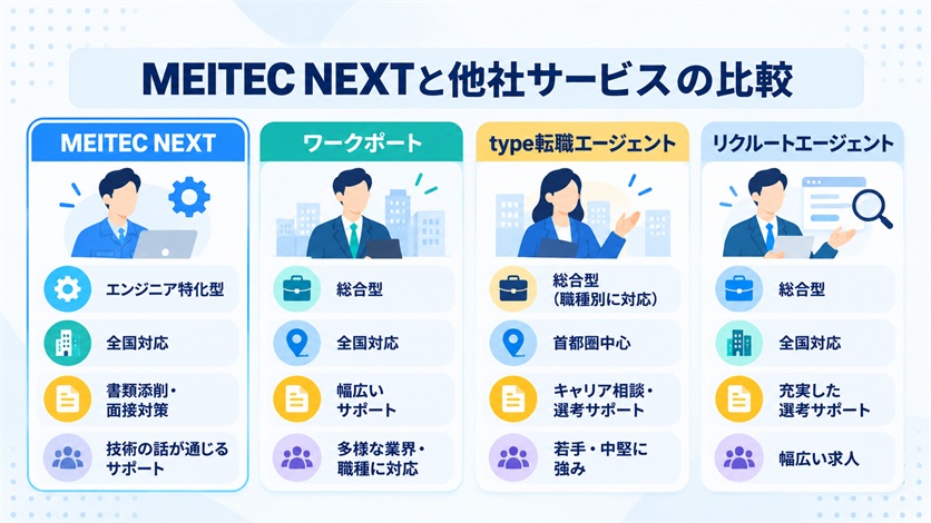 10_MEITEC NEXTと他社サービスの比較