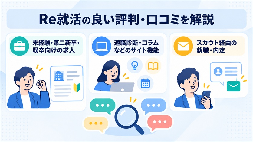 05-Re就活の良い評判・口コミ13件を解説