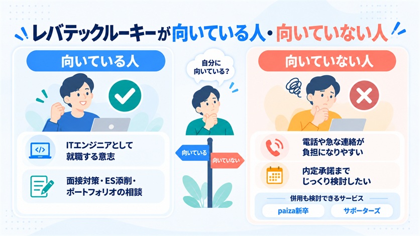 08_レバテックルーキーが向いている人・向いていない人