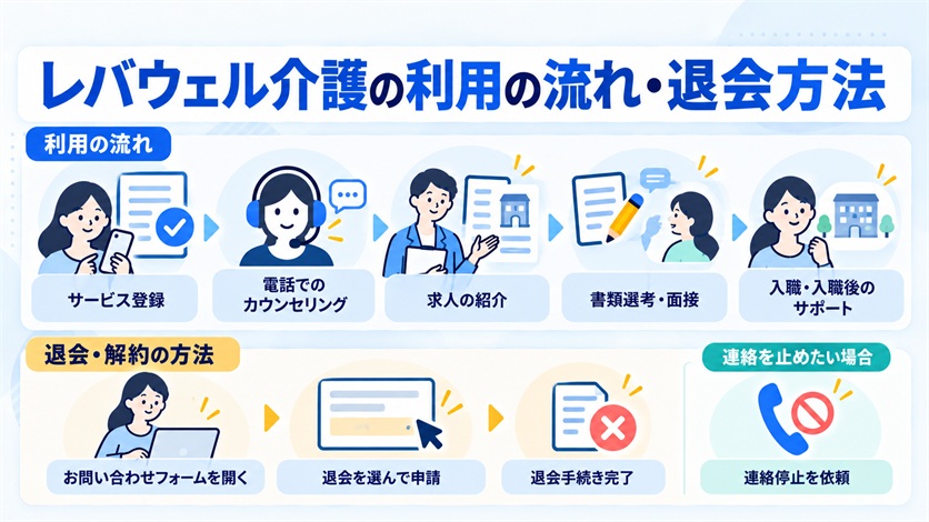09-レバウェル介護の利用の流れ・退会方法