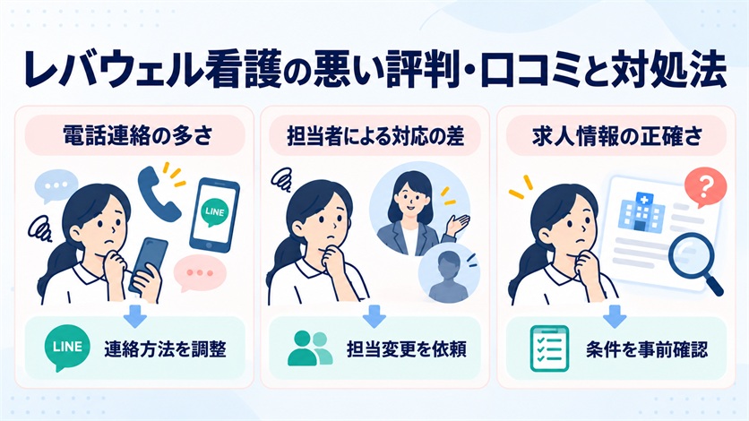 06-レバウェル看護の悪い評判・口コミ5件と対処法