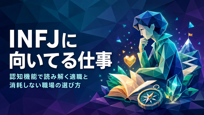INFJに向いてる仕事｜認知機能で読み解く適職と消耗しない職場の選び方