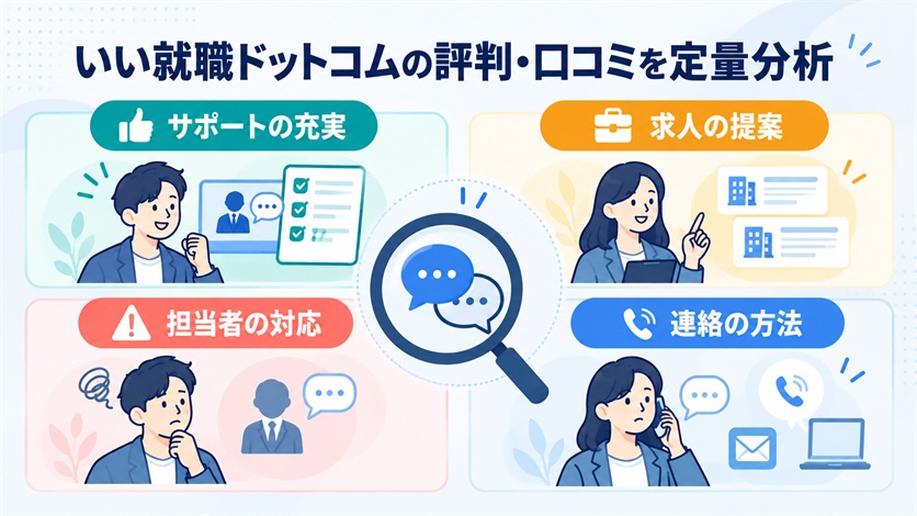 04-いい就職ドットコムの評判・口コミを定量分析【当サイト調べ15件】