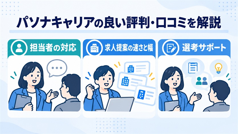05-パソナキャリアの良い評判・口コミ18件を解説