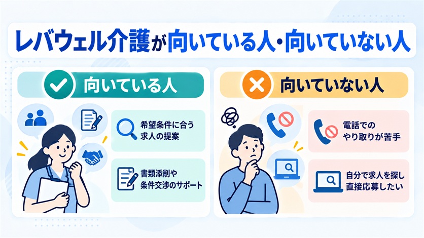 08-レバウェル介護が向いている人・向いていない人