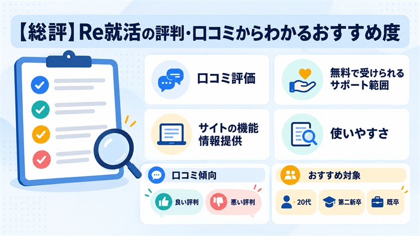 02-【総評】Re就活の評判・口コミからわかるおすすめ度
