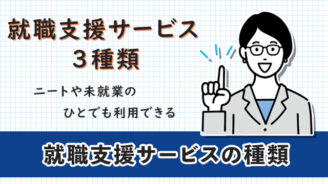 広島のニートが利用できる３種類の就職支援サービス
